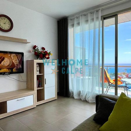 Ferienwohnung Lima Con Piscina Y Vista Al Mar Calp Exterior foto