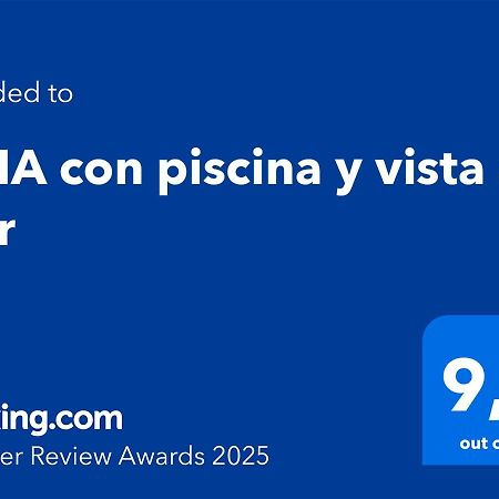 Ferienwohnung Lima Con Piscina Y Vista Al Mar Calp Exterior foto
