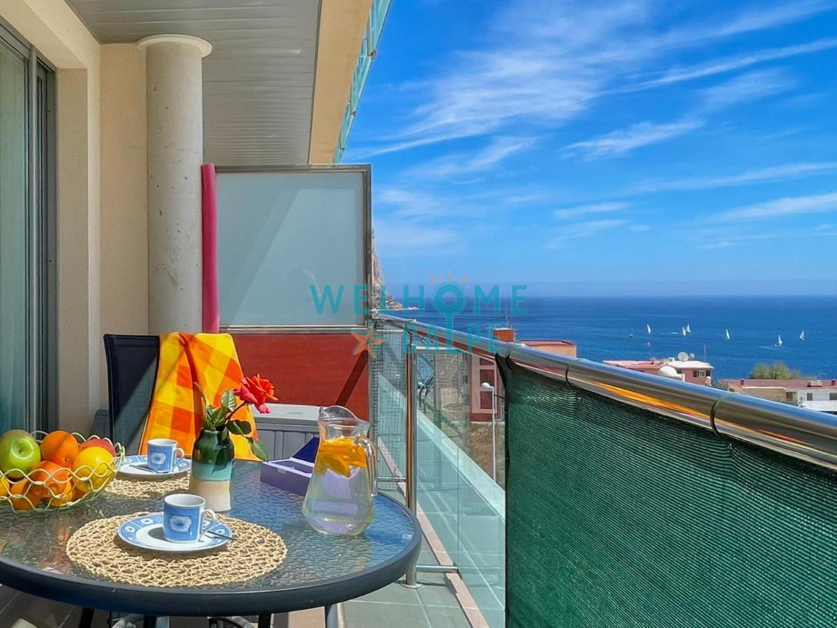 Ferienwohnung Lima Con Piscina Y Vista Al Mar Calp Exterior foto