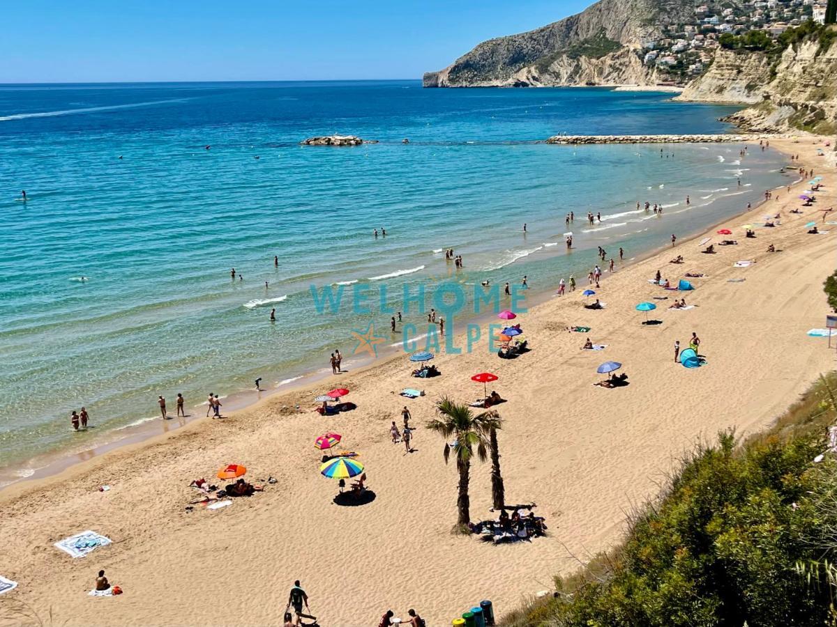 Ferienwohnung Lima Con Piscina Y Vista Al Mar Calp Exterior foto