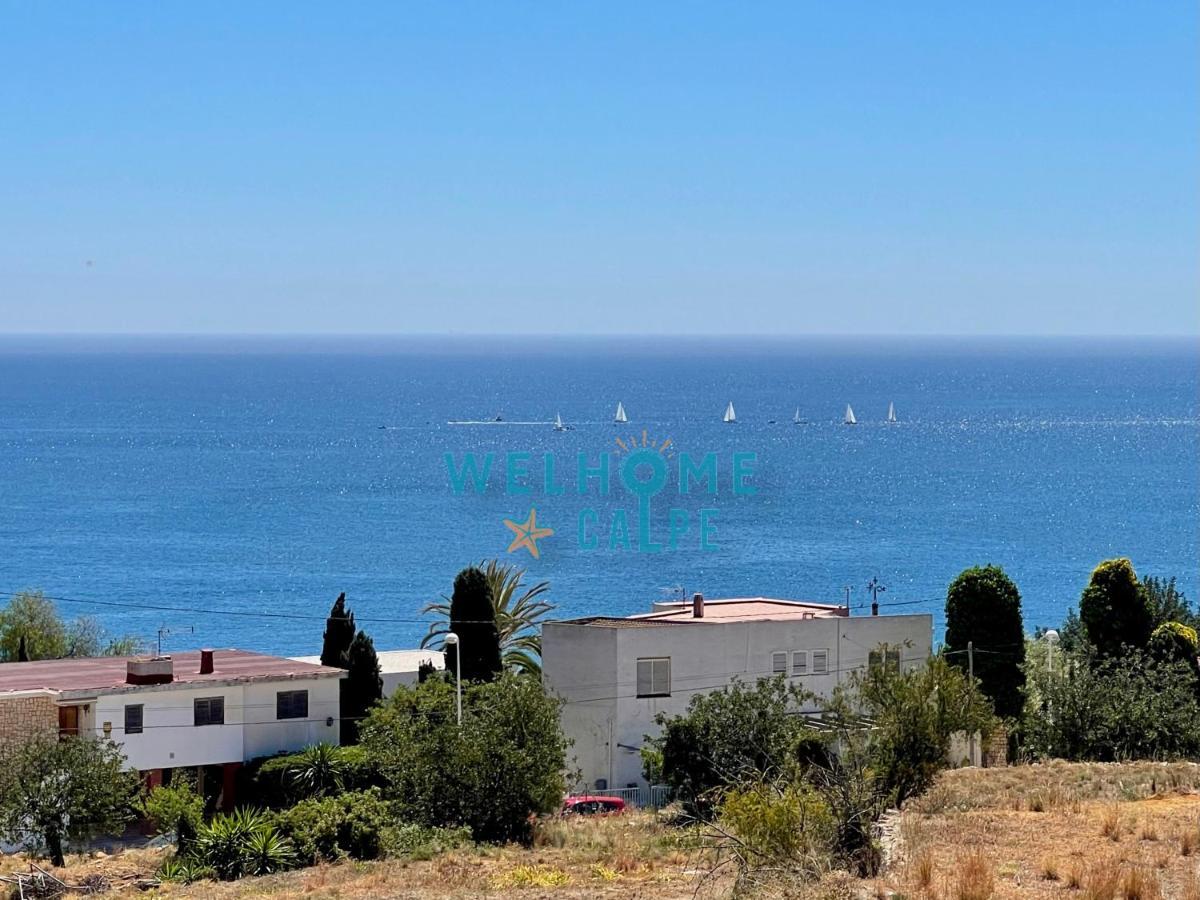 Ferienwohnung Lima Con Piscina Y Vista Al Mar Calp Exterior foto
