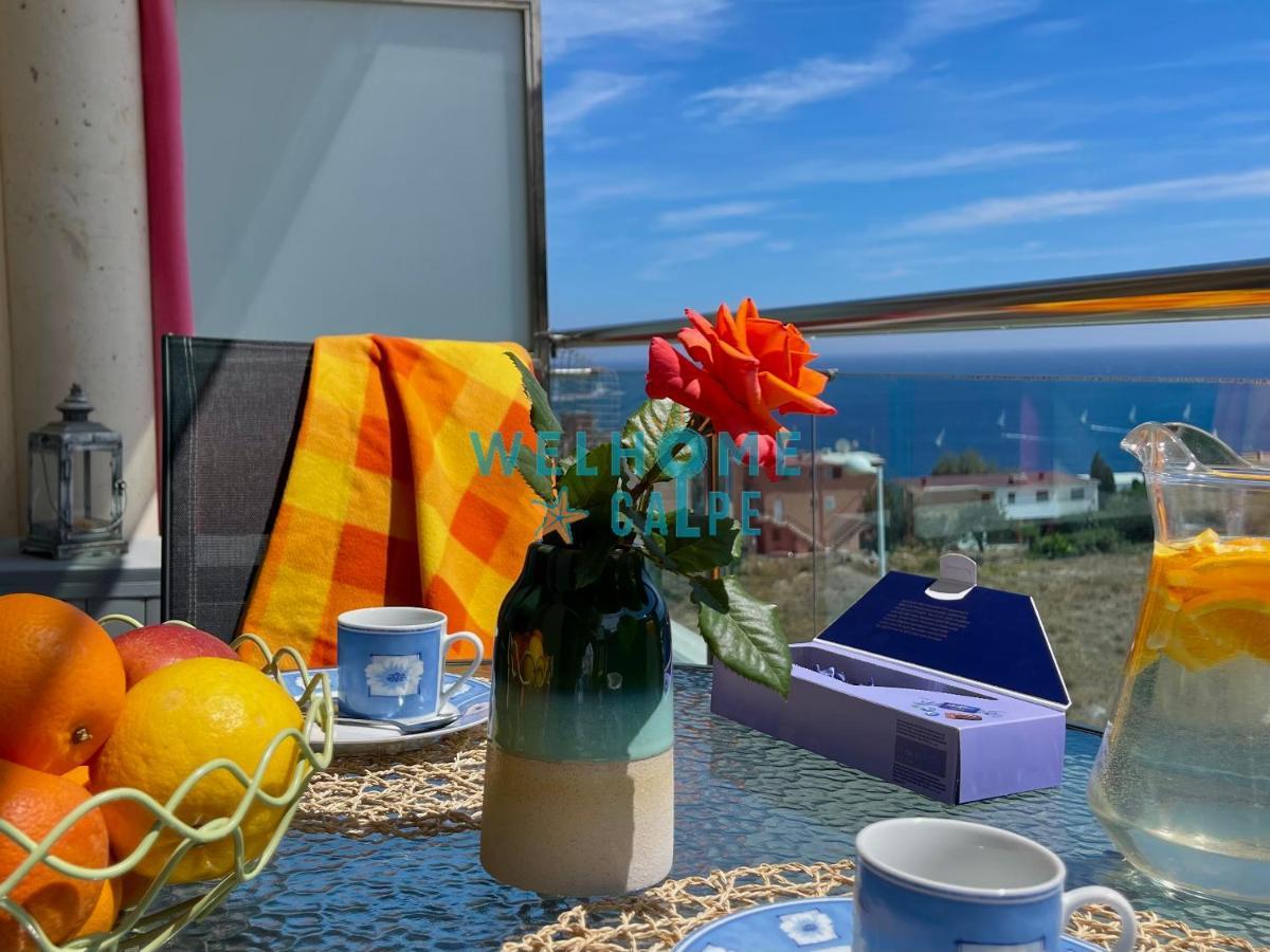 Ferienwohnung Lima Con Piscina Y Vista Al Mar Calp Exterior foto