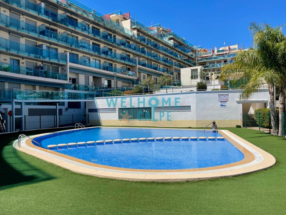 Ferienwohnung Lima Con Piscina Y Vista Al Mar Calp Exterior foto